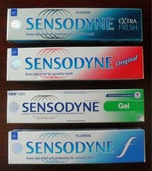 SOVINA, Sensodyne toothpaste Gentle Whitening